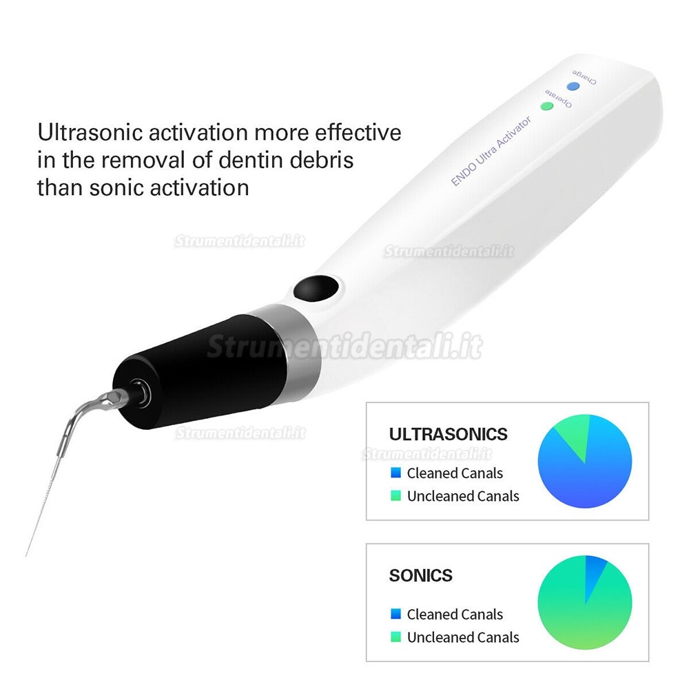 Cordless Ultrasonic Dental Endo Ultra Activator Handpiece 300° Irrigator Pen CE